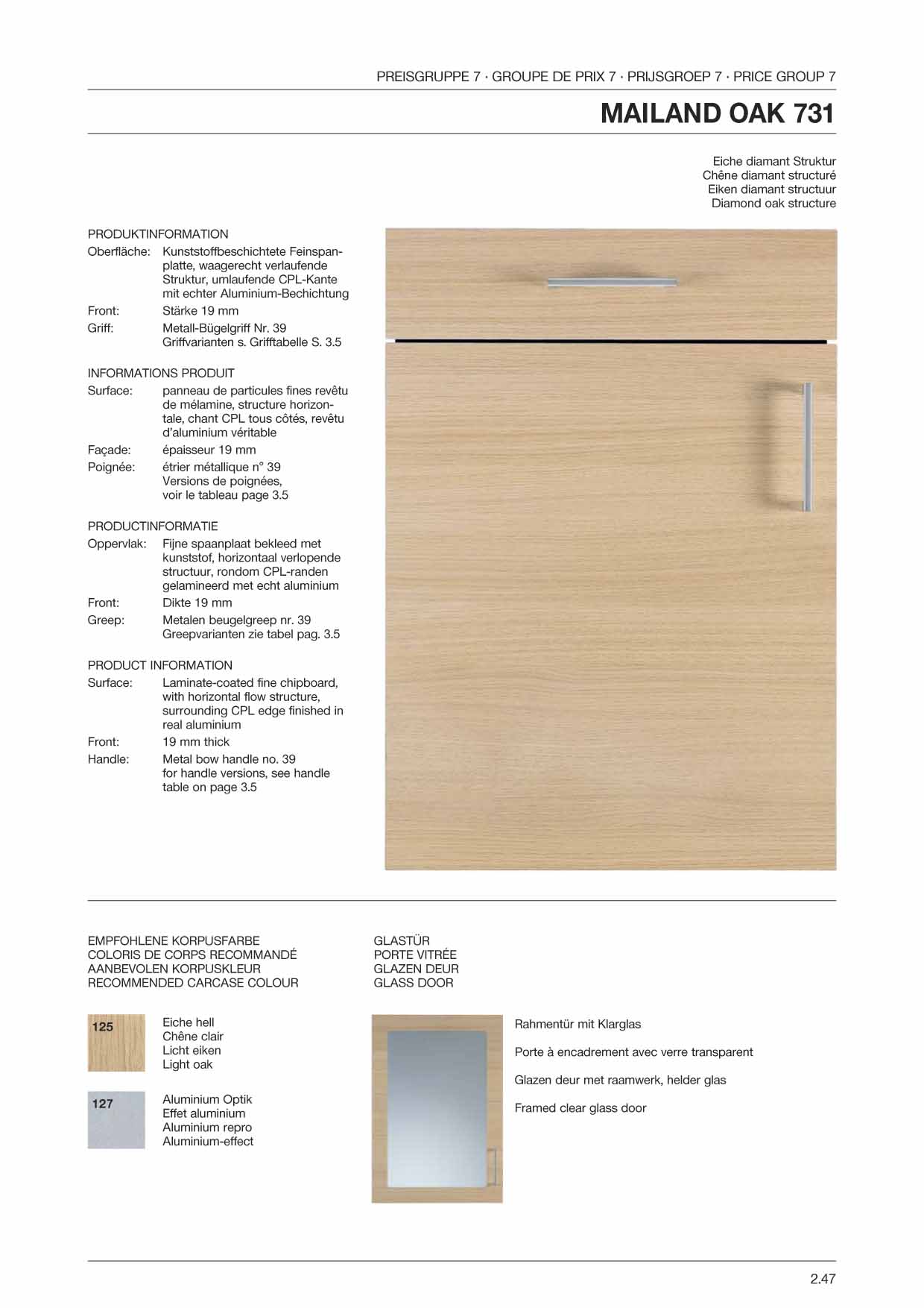 MAILAND OAK 731